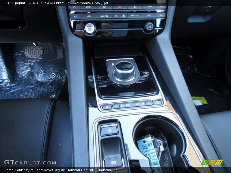 Ammonite Grey / Jet 2017 Jaguar F-PACE 35t AWD Premium