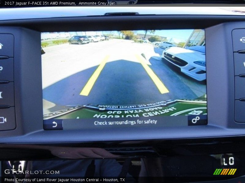 Ammonite Grey / Jet 2017 Jaguar F-PACE 35t AWD Premium