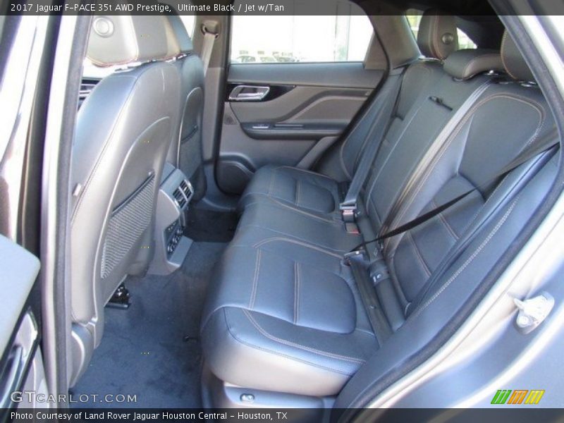 Ultimate Black / Jet w/Tan 2017 Jaguar F-PACE 35t AWD Prestige
