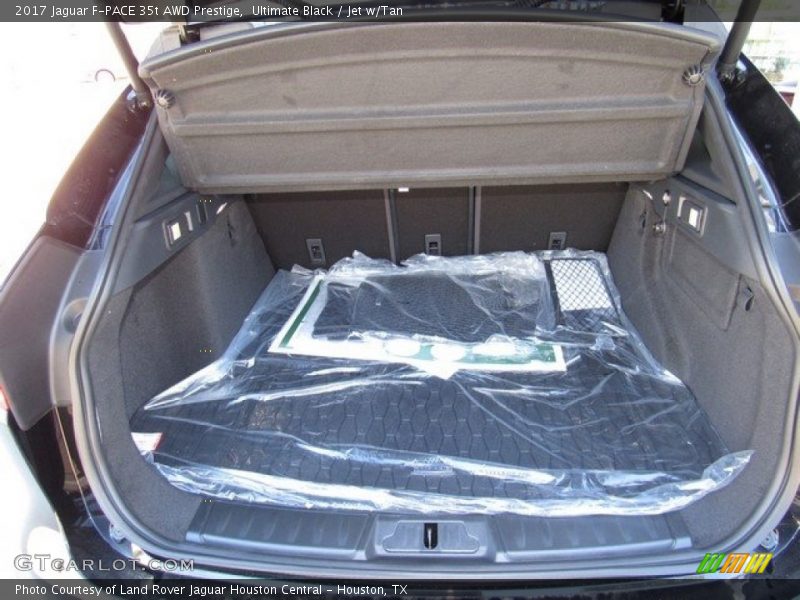 Ultimate Black / Jet w/Tan 2017 Jaguar F-PACE 35t AWD Prestige