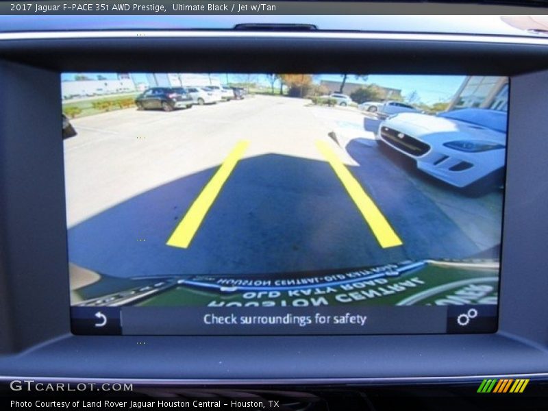 Ultimate Black / Jet w/Tan 2017 Jaguar F-PACE 35t AWD Prestige
