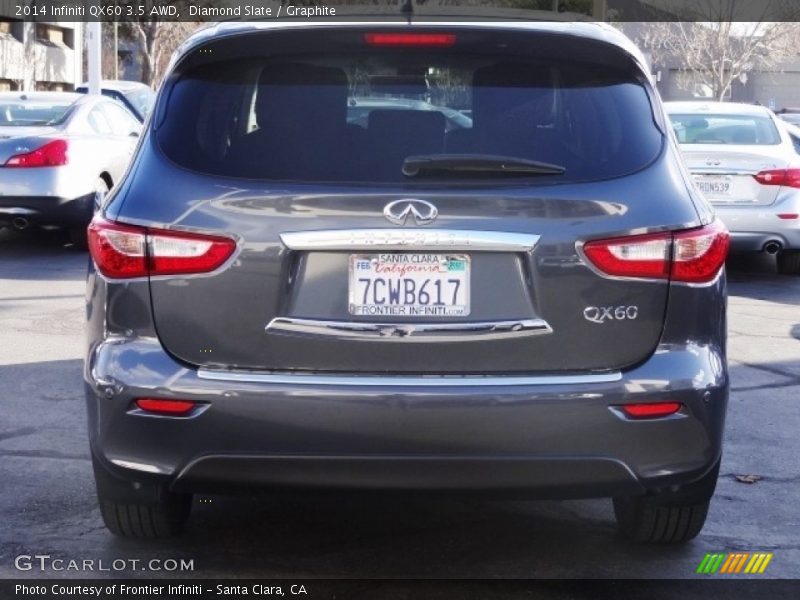 Diamond Slate / Graphite 2014 Infiniti QX60 3.5 AWD