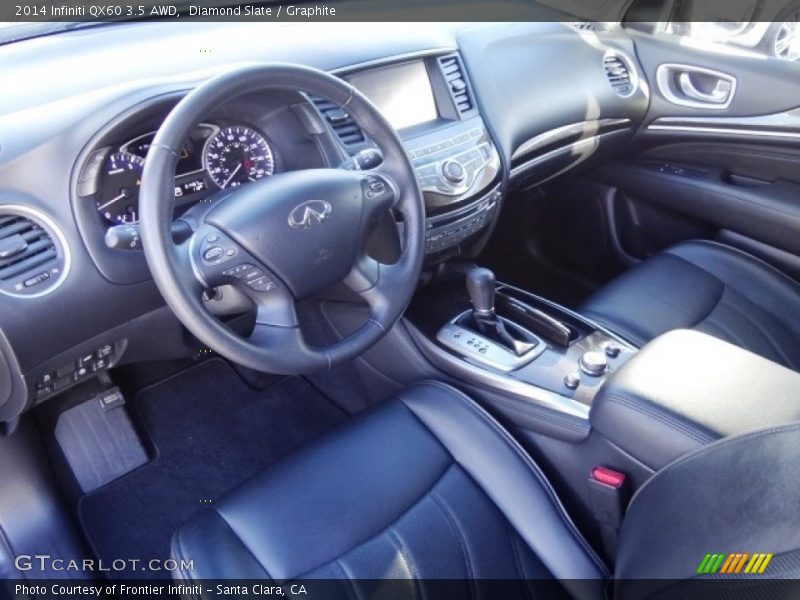 Diamond Slate / Graphite 2014 Infiniti QX60 3.5 AWD