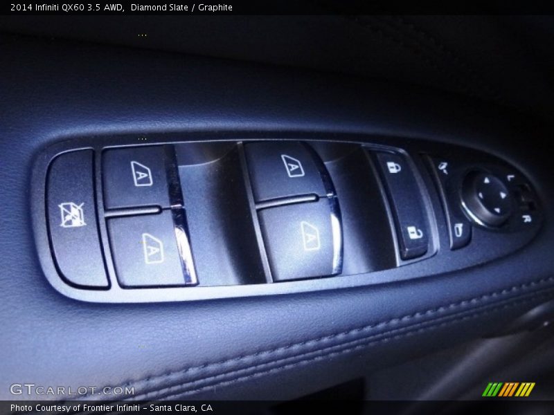 Diamond Slate / Graphite 2014 Infiniti QX60 3.5 AWD