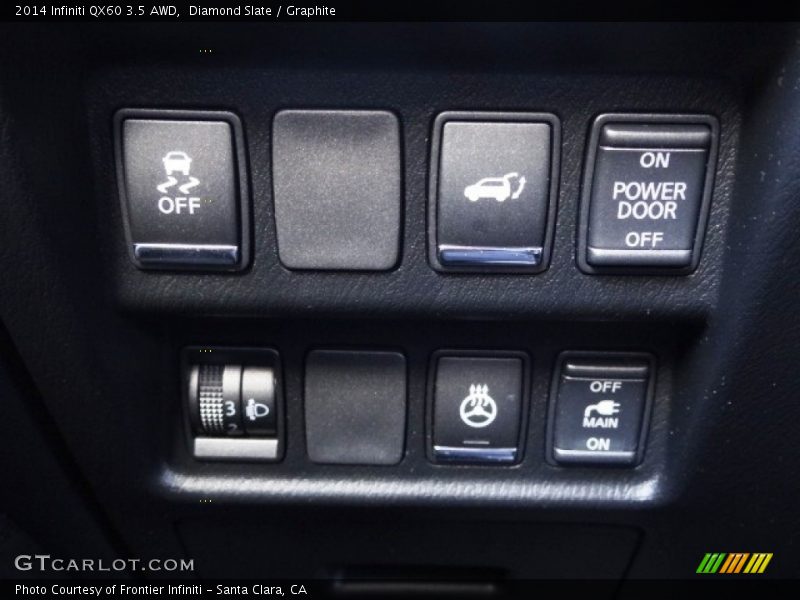 Diamond Slate / Graphite 2014 Infiniti QX60 3.5 AWD