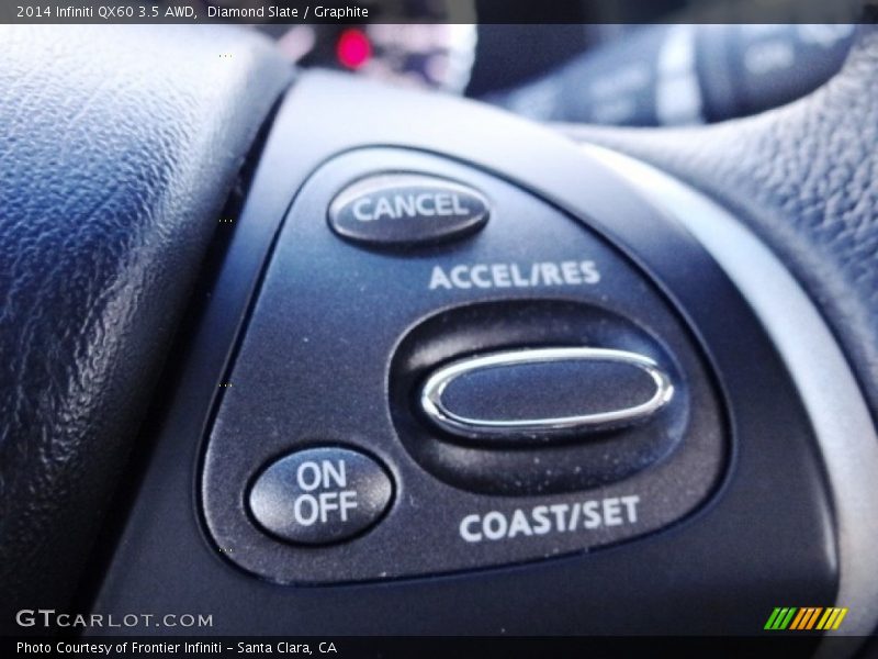 Diamond Slate / Graphite 2014 Infiniti QX60 3.5 AWD