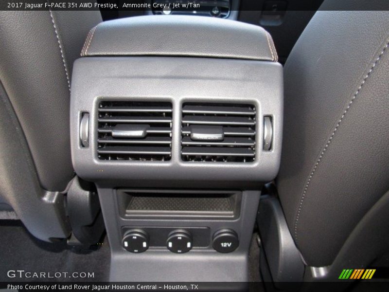 Ammonite Grey / Jet w/Tan 2017 Jaguar F-PACE 35t AWD Prestige