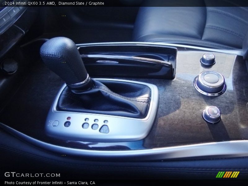 Diamond Slate / Graphite 2014 Infiniti QX60 3.5 AWD