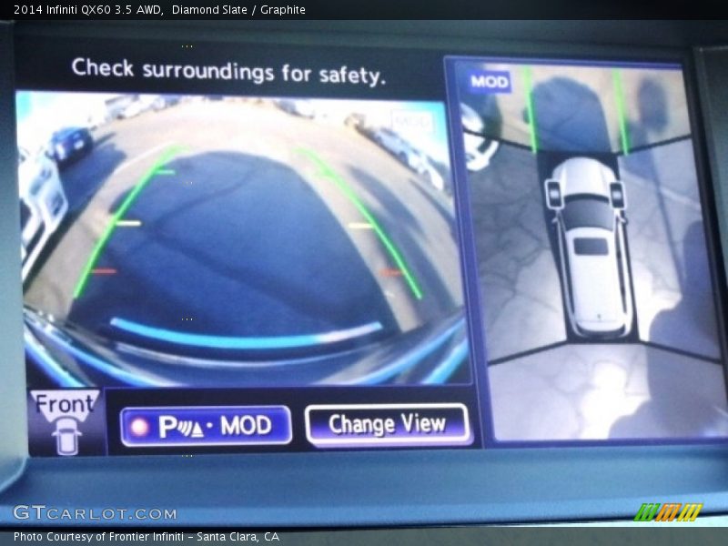 Diamond Slate / Graphite 2014 Infiniti QX60 3.5 AWD