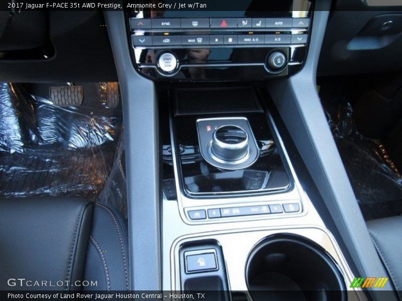 Ammonite Grey / Jet w/Tan 2017 Jaguar F-PACE 35t AWD Prestige