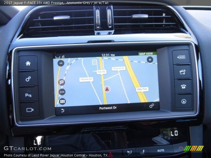 Ammonite Grey / Jet w/Tan 2017 Jaguar F-PACE 35t AWD Prestige
