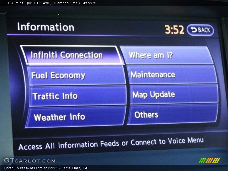 Diamond Slate / Graphite 2014 Infiniti QX60 3.5 AWD