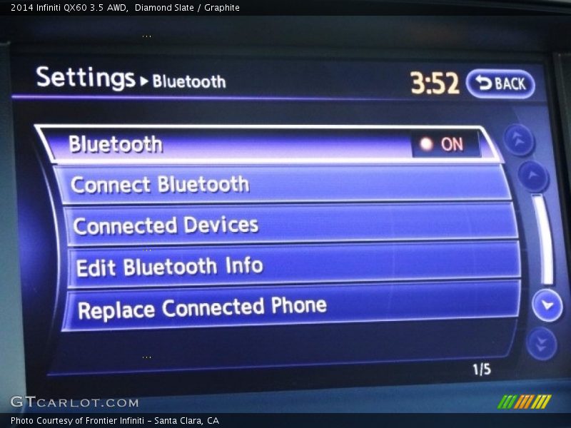 Diamond Slate / Graphite 2014 Infiniti QX60 3.5 AWD