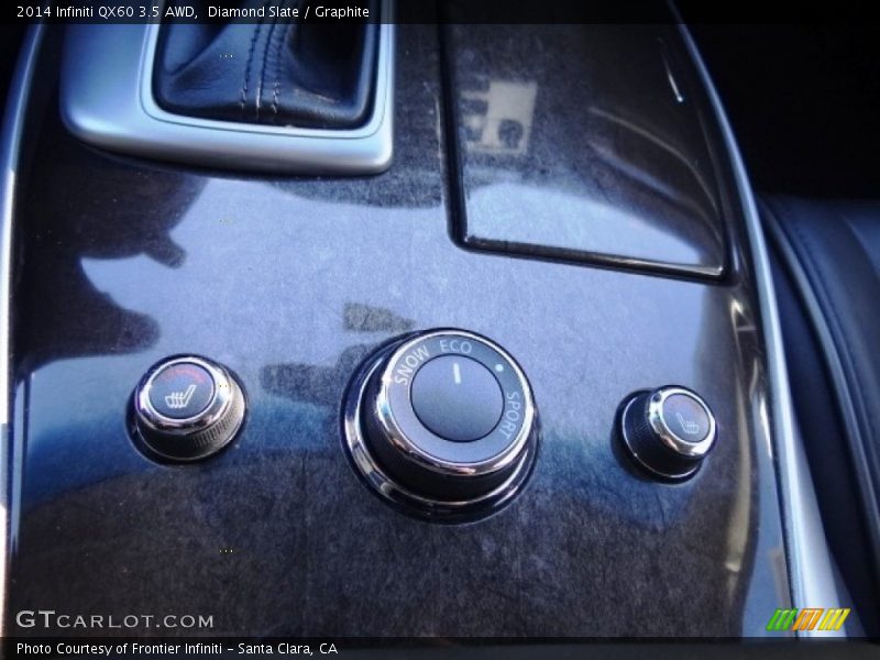 Diamond Slate / Graphite 2014 Infiniti QX60 3.5 AWD