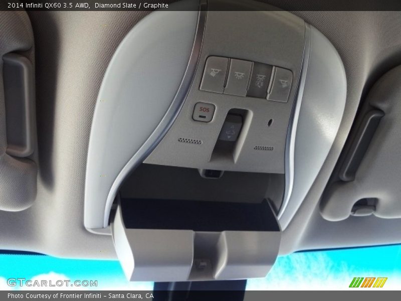 Diamond Slate / Graphite 2014 Infiniti QX60 3.5 AWD
