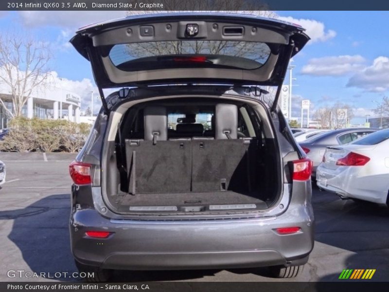 Diamond Slate / Graphite 2014 Infiniti QX60 3.5 AWD