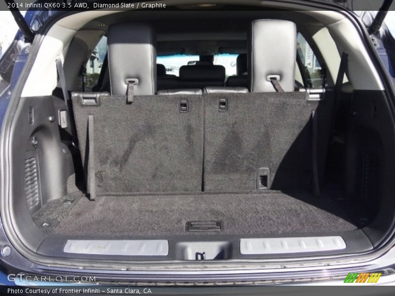 Diamond Slate / Graphite 2014 Infiniti QX60 3.5 AWD