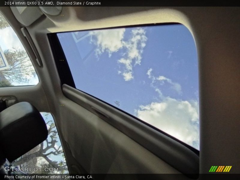 Diamond Slate / Graphite 2014 Infiniti QX60 3.5 AWD