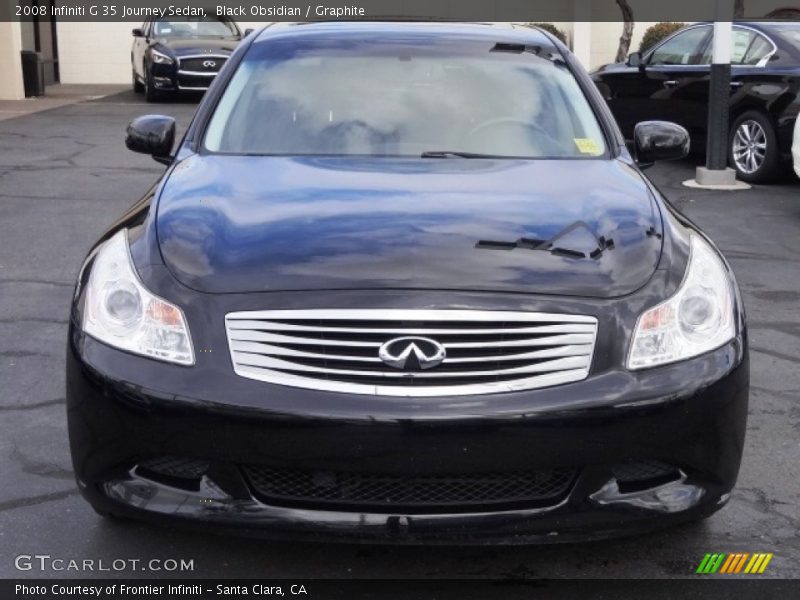 Black Obsidian / Graphite 2008 Infiniti G 35 Journey Sedan