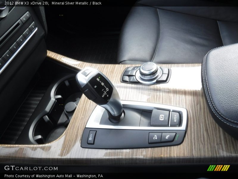 Mineral Silver Metallic / Black 2012 BMW X3 xDrive 28i
