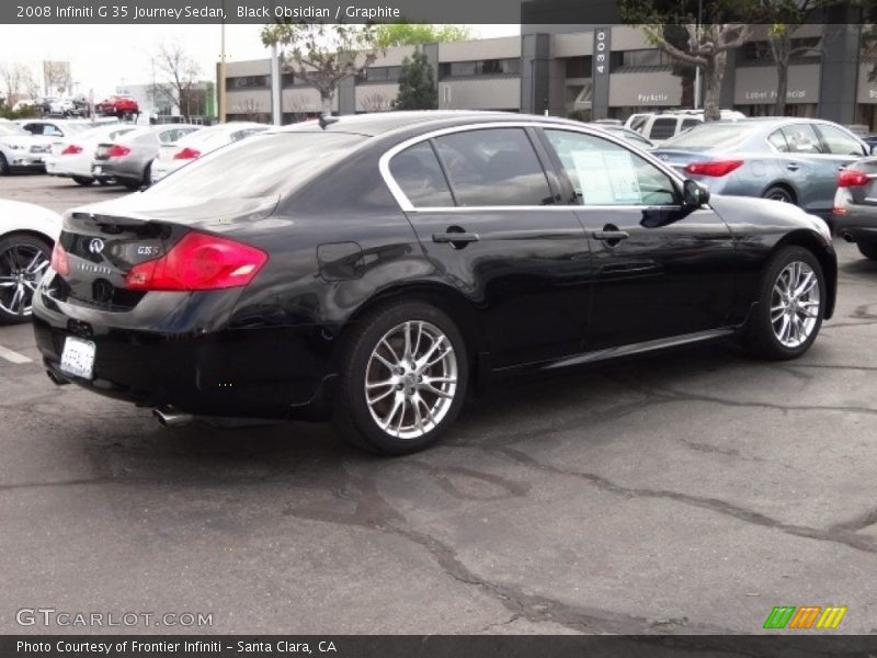 Black Obsidian / Graphite 2008 Infiniti G 35 Journey Sedan