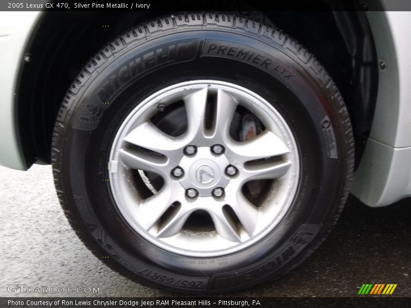 Silver Pine Metallic / Ivory 2005 Lexus GX 470