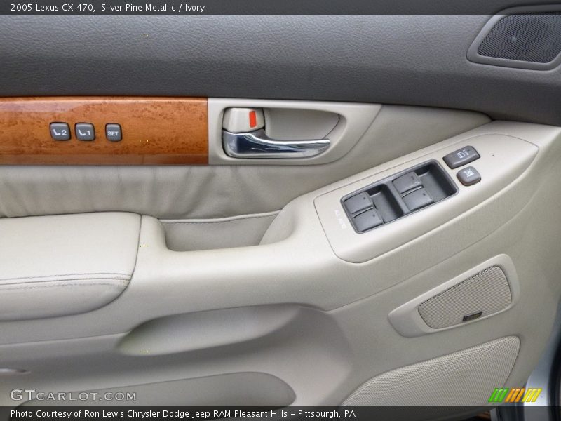 Silver Pine Metallic / Ivory 2005 Lexus GX 470