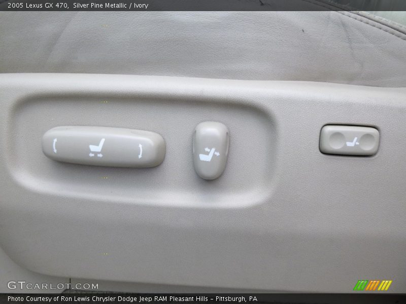 Silver Pine Metallic / Ivory 2005 Lexus GX 470
