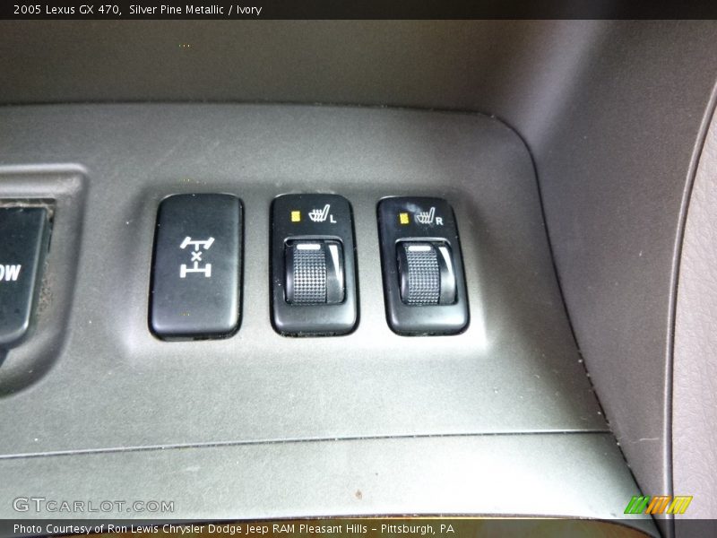 Silver Pine Metallic / Ivory 2005 Lexus GX 470