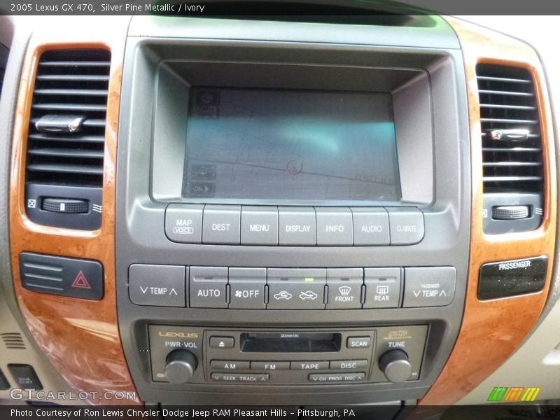 Silver Pine Metallic / Ivory 2005 Lexus GX 470