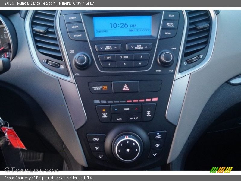 Mineral Gray / Gray 2016 Hyundai Santa Fe Sport