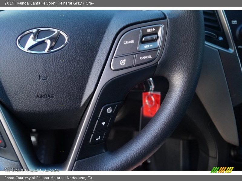 Mineral Gray / Gray 2016 Hyundai Santa Fe Sport