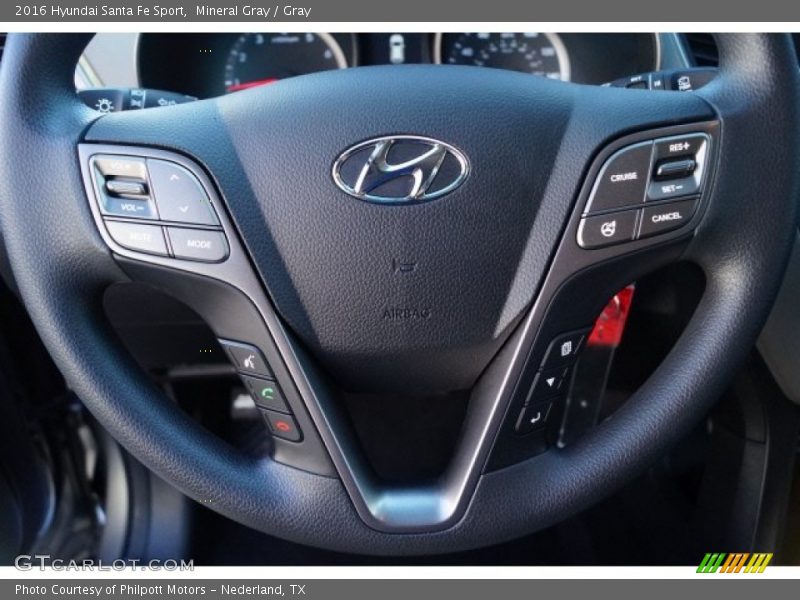 Mineral Gray / Gray 2016 Hyundai Santa Fe Sport