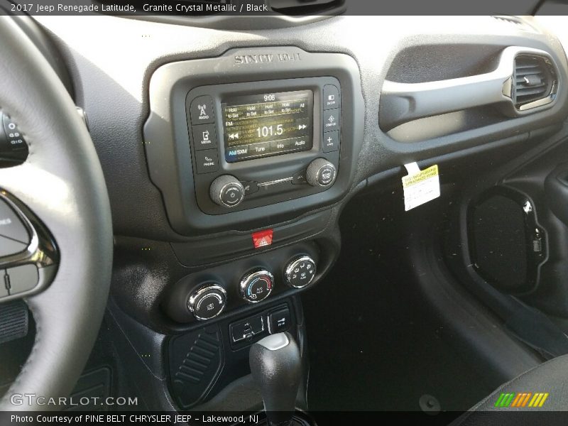 Granite Crystal Metallic / Black 2017 Jeep Renegade Latitude