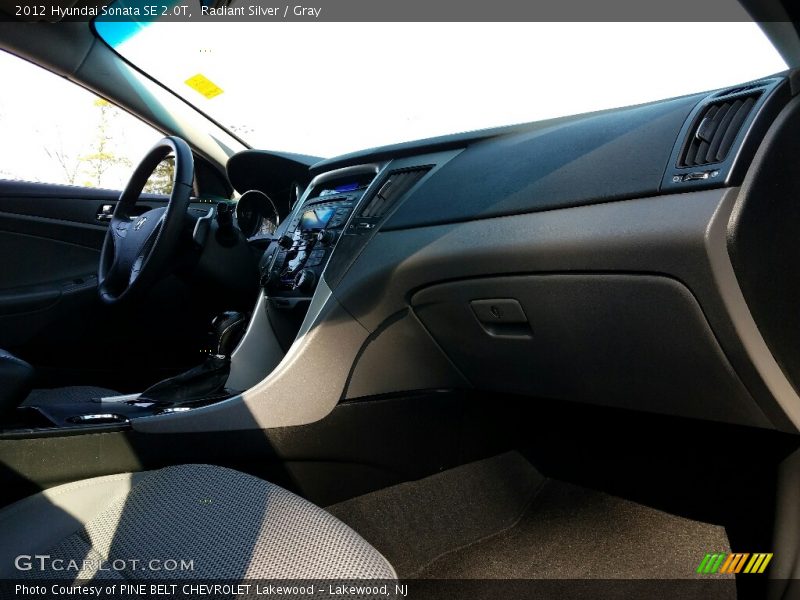Radiant Silver / Gray 2012 Hyundai Sonata SE 2.0T