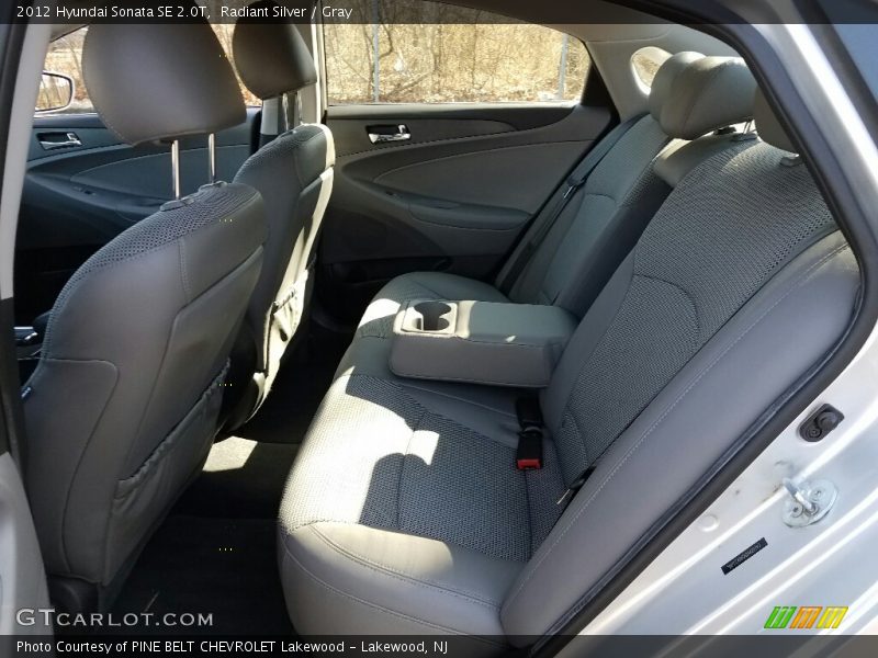 Radiant Silver / Gray 2012 Hyundai Sonata SE 2.0T