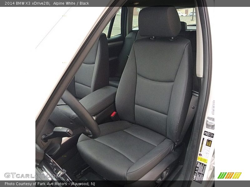 Alpine White / Black 2014 BMW X3 xDrive28i