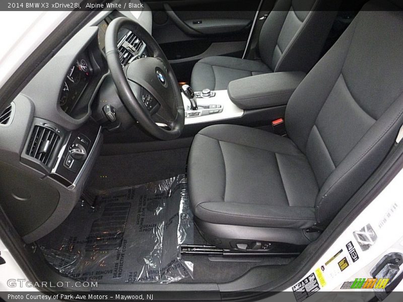 Alpine White / Black 2014 BMW X3 xDrive28i