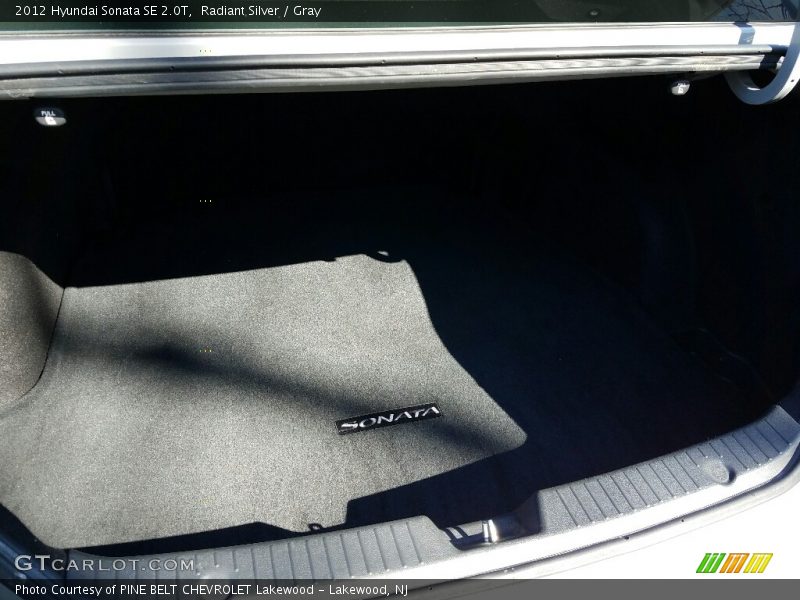 Radiant Silver / Gray 2012 Hyundai Sonata SE 2.0T