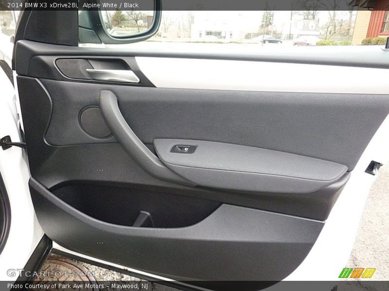 Alpine White / Black 2014 BMW X3 xDrive28i