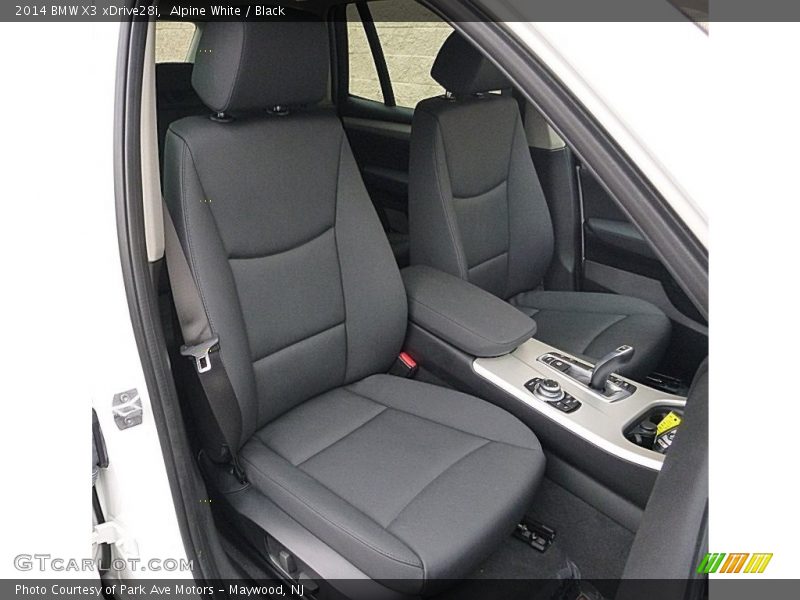 Alpine White / Black 2014 BMW X3 xDrive28i