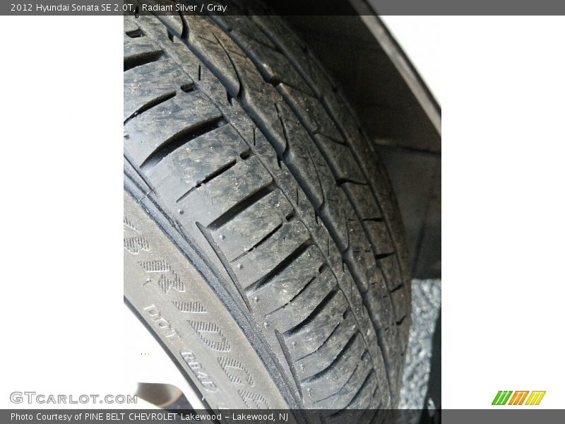 Radiant Silver / Gray 2012 Hyundai Sonata SE 2.0T