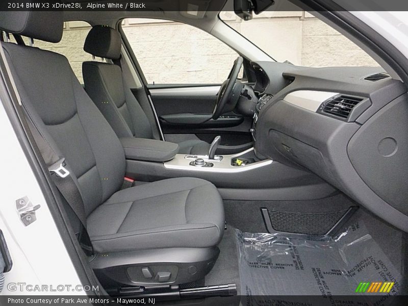 Alpine White / Black 2014 BMW X3 xDrive28i