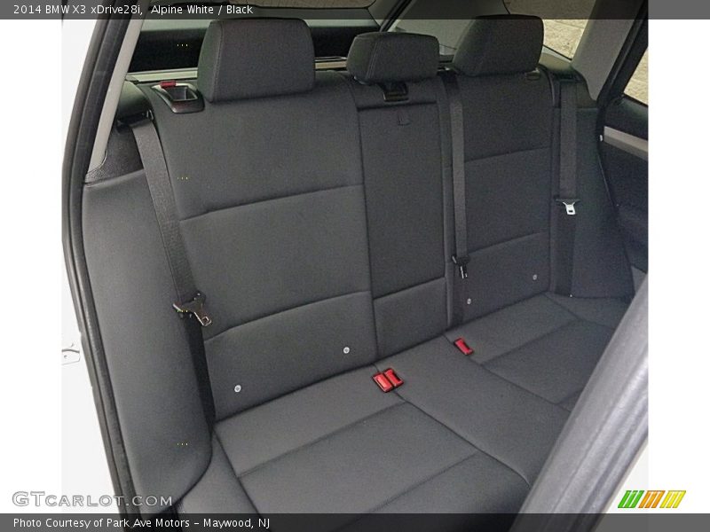 Alpine White / Black 2014 BMW X3 xDrive28i