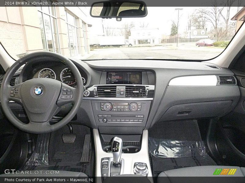 Alpine White / Black 2014 BMW X3 xDrive28i