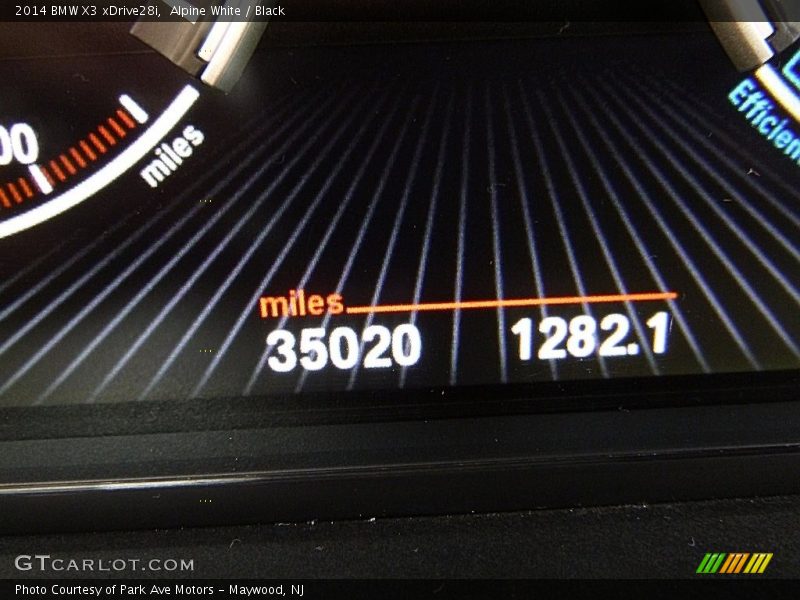 Alpine White / Black 2014 BMW X3 xDrive28i