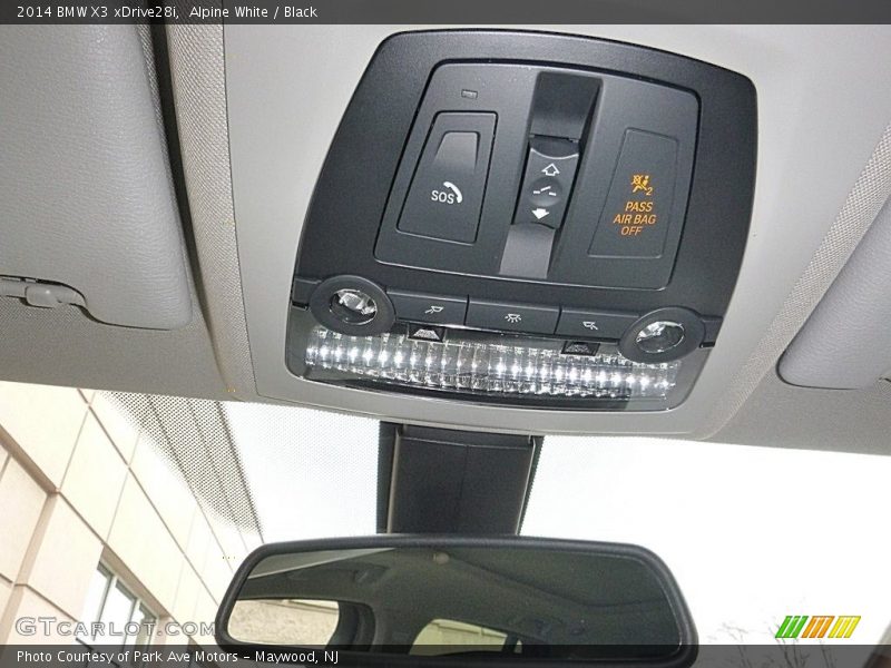 Alpine White / Black 2014 BMW X3 xDrive28i