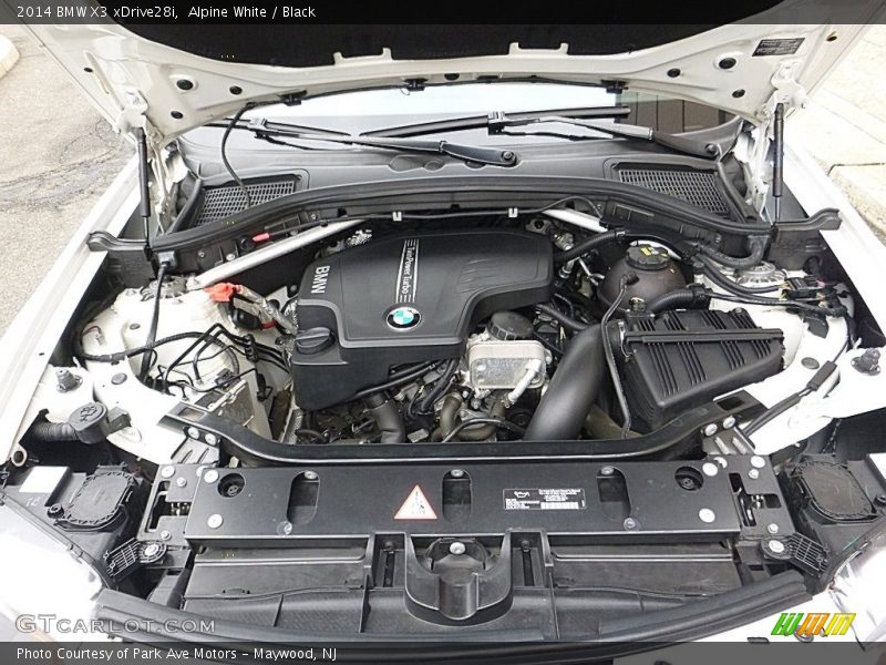 Alpine White / Black 2014 BMW X3 xDrive28i