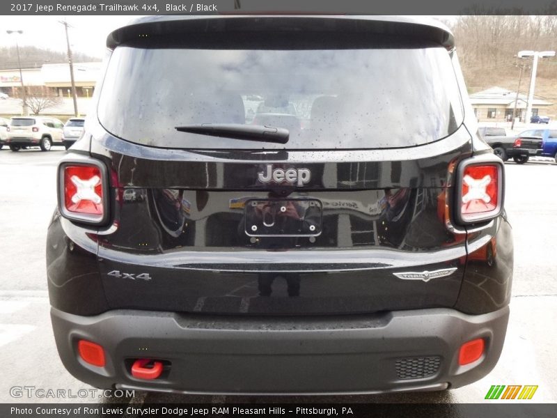 Black / Black 2017 Jeep Renegade Trailhawk 4x4