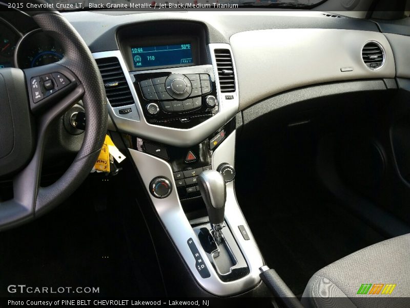 Black Granite Metallic / Jet Black/Medium Titanium 2015 Chevrolet Cruze LT